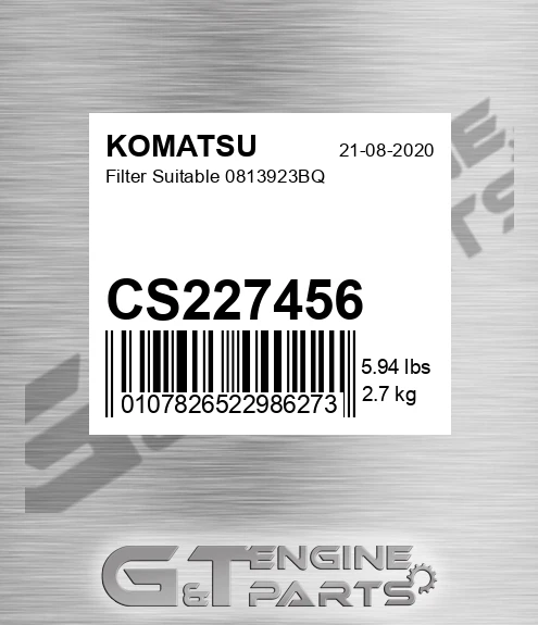 CS227456 Filter Suitable 0813923bq