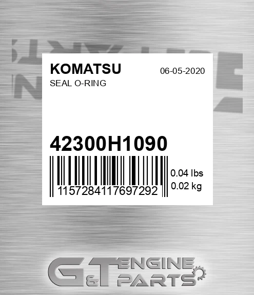 423-00-H1090 Seal O-ring for KOMATSU