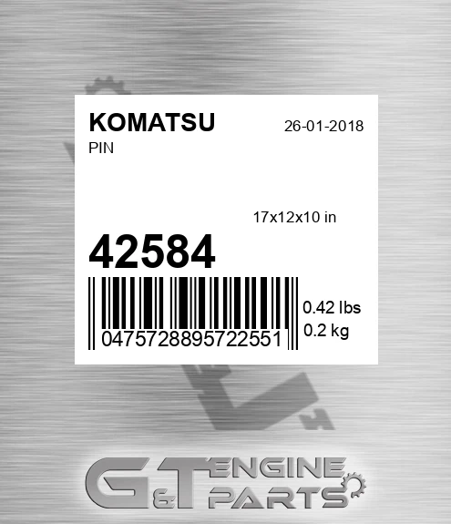 42584 Pin