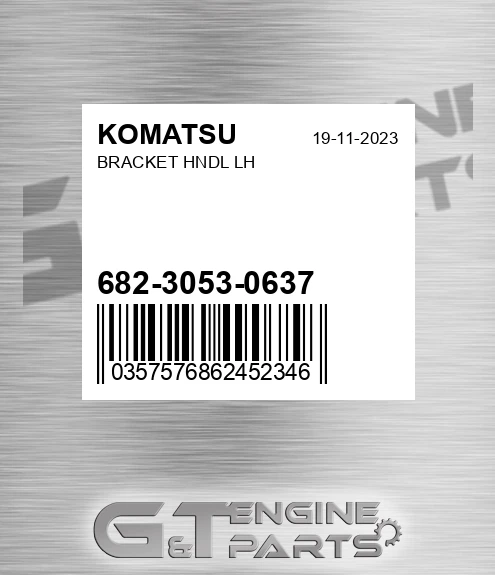 682-3053-0637 Bracket Hndl Lh