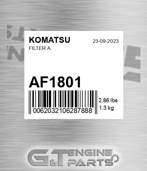 AF1801 Filter A