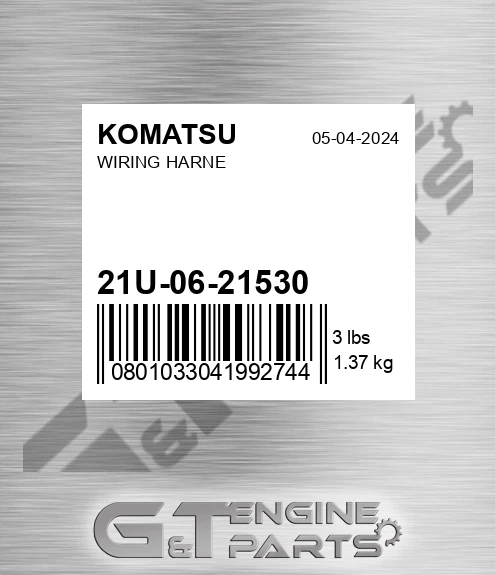21U-06-21530 Wiring Harne for KOMATSU