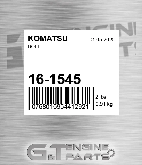 16-1545 Bolt
