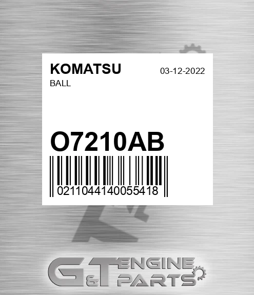 O7210AB Ball