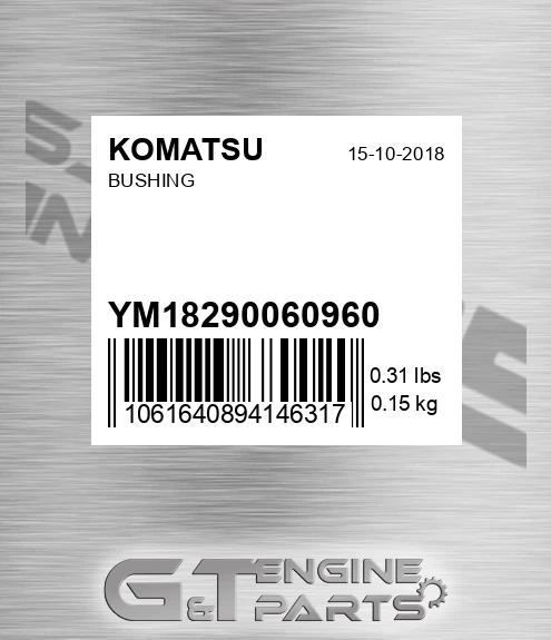 YM18290060960 Bushing
