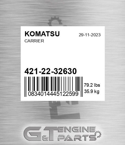421-22-32630 Carrier for KOMATSU