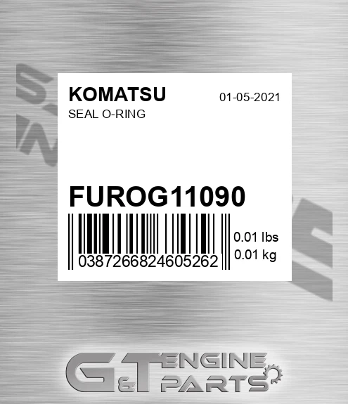 FURO-G110-90 Seal O-ring for KOMATSU