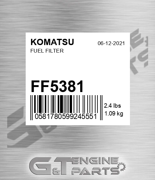 FF5381 KOMATSU Fuel Filter