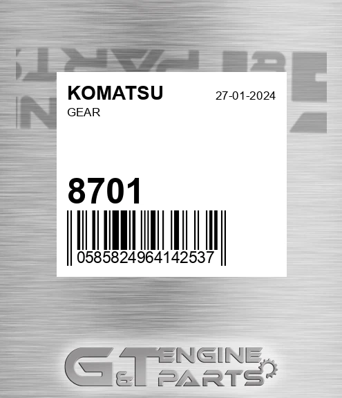 8701 Gear