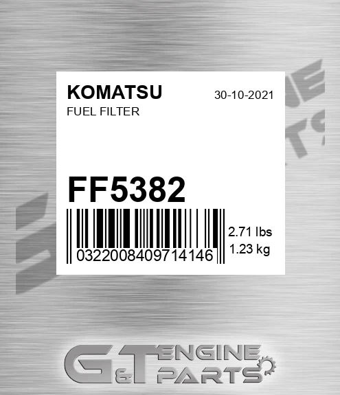 FF5382 KOMATSU Fuel Filter