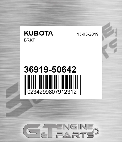 36919-50642 Brkt