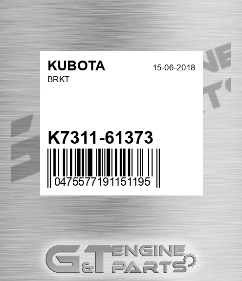 K7311-61373 Brkt for KUBOTA