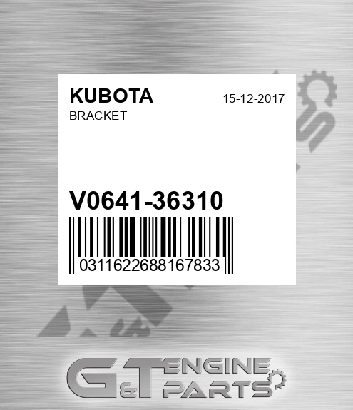V0641-36310 Bracket