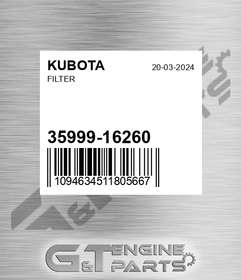 35999-16260 Filter