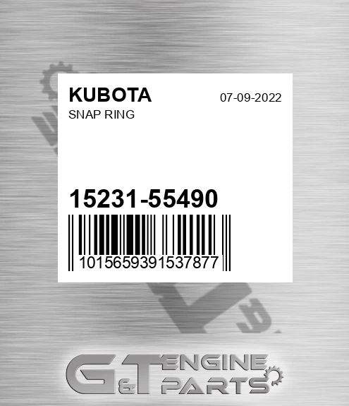 15231-55490 Snap Ring