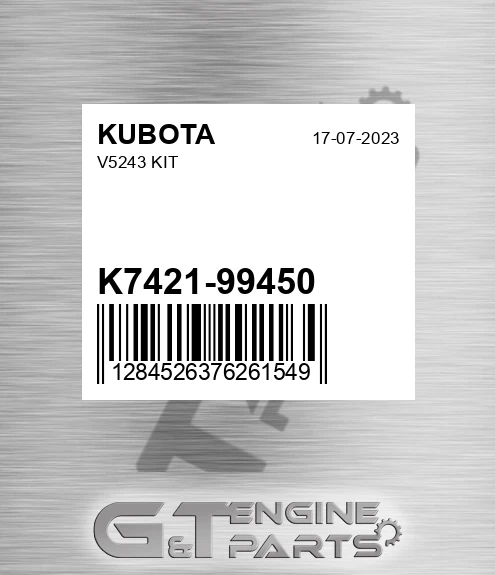 K7421-99450 V5243 Kit