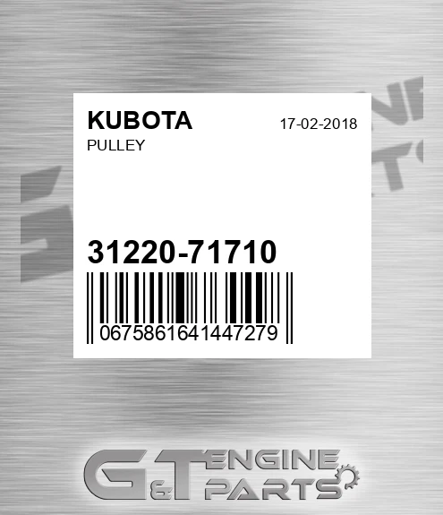 31220-71710 Pulley