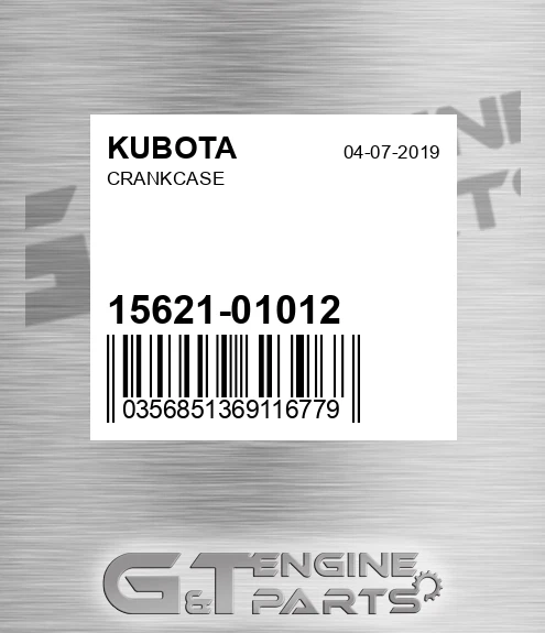 15621-01012 Crankcase