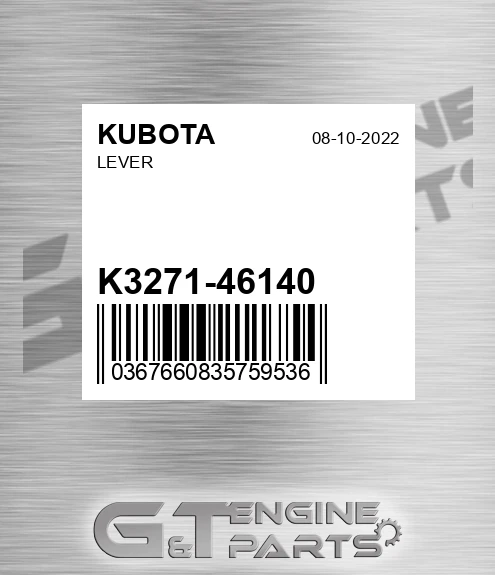 K3271-46140 Lever