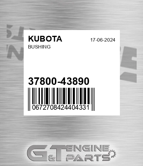 37800-43890 Bushing