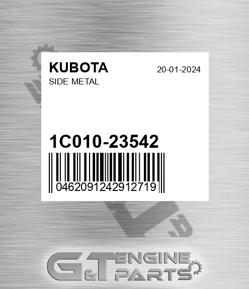 1C010-23542 Side Metal
