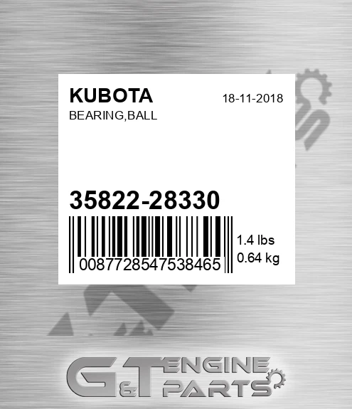 35822-28330 Bearing,ball