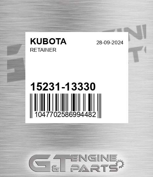 15231-13330 Retainer