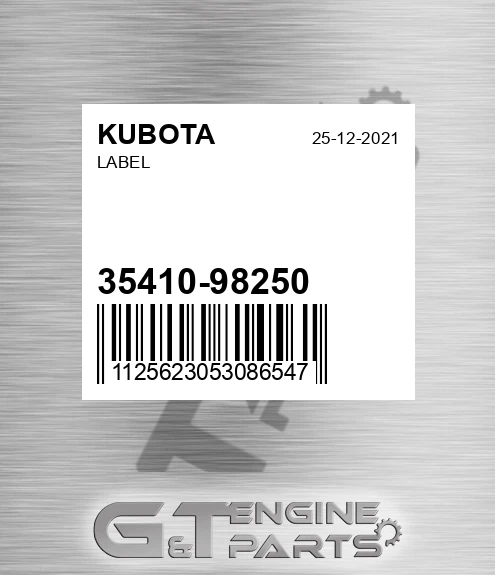 35410-98250 Label