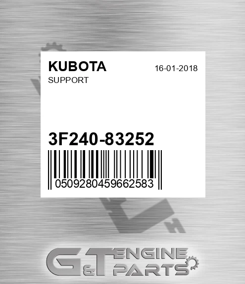 3F240-83252 Support