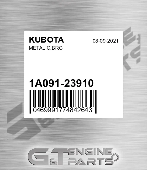 1A091-23910 Metal C.brg