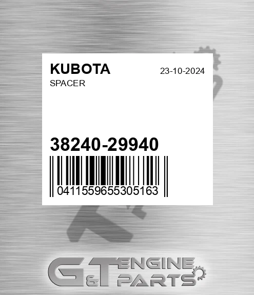 38240-29940 Spacer