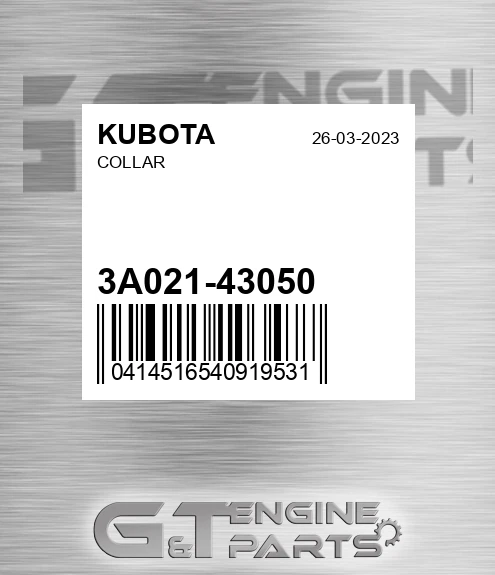 3A021-43050 Collar