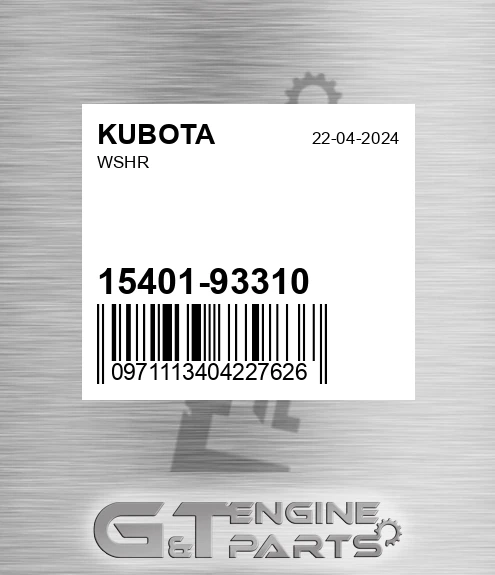 15401-93310 Wshr