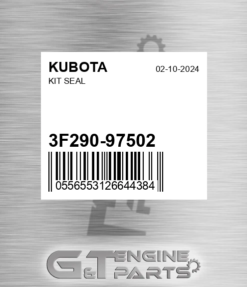 3F290-97502 Kit Seal