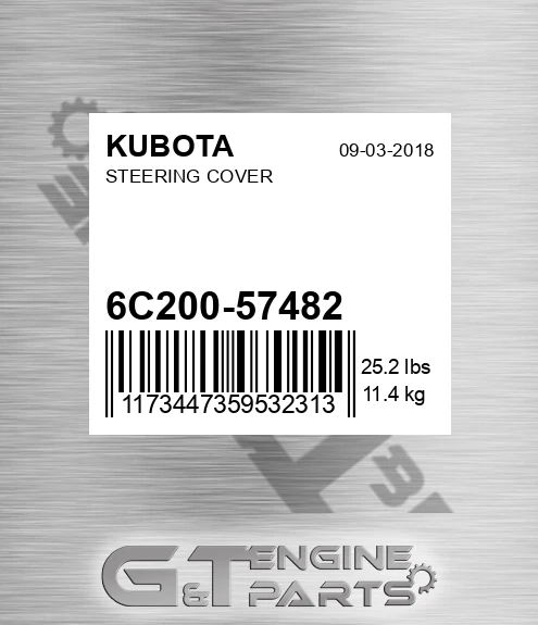 6C200-57482 Steering Cover