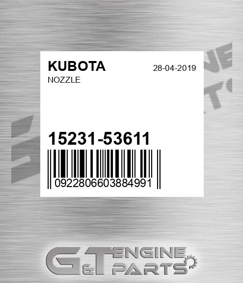 15231-53611 Nozzle