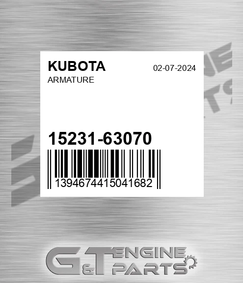 15231-63070 Armature