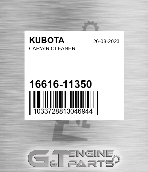 16616-11350 Cap/air Cleaner