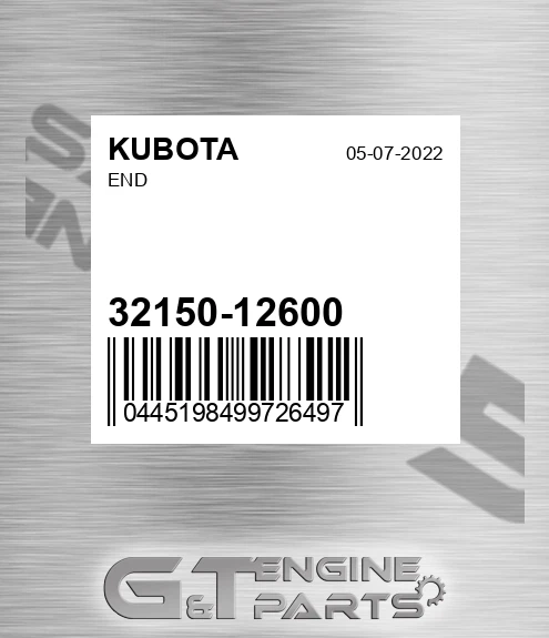 32150-12600 End