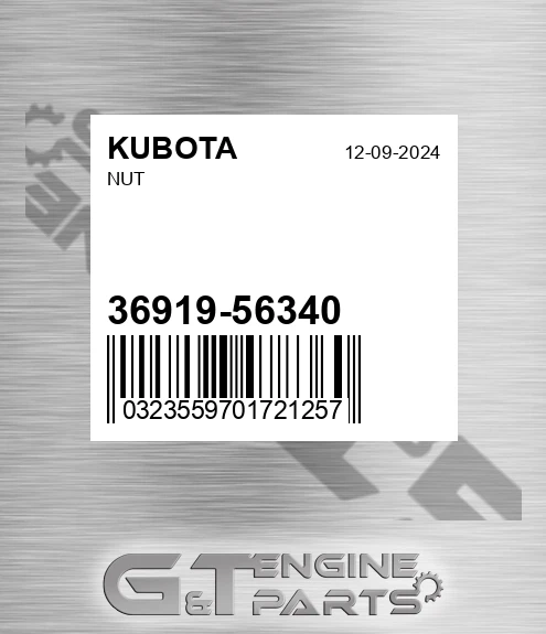 36919-56340 Nut