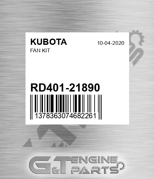 RD401-21890 Fan Kit