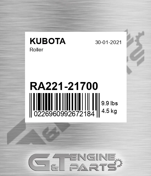RA221-21700 Roller