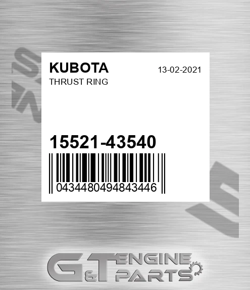 15521-43540 Thrust Ring