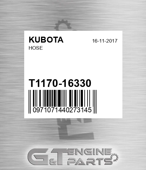 T1170-16330 Hose