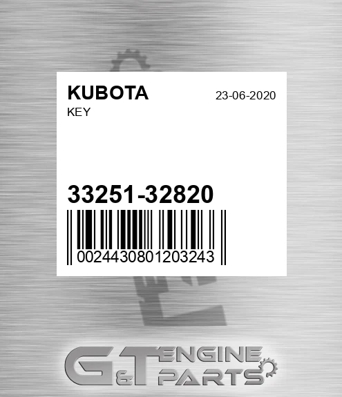 33251-32820 Key