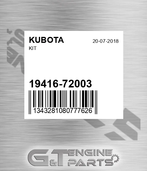 19416-72003 Kit