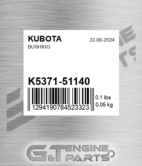 K5371-51140 Bushing