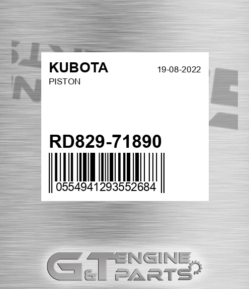 RD829-71890 Piston