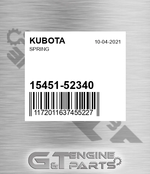 15451-52340 Spring
