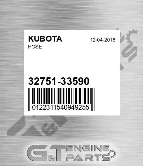 32751-33590 Hose